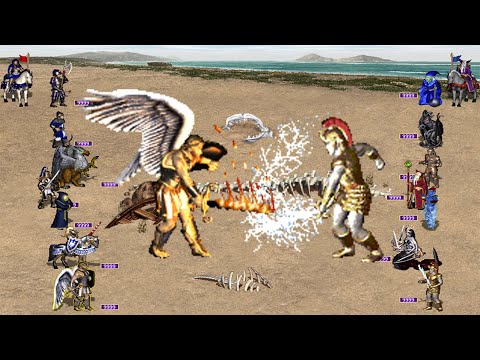 HEROES 3 COMBAT 9999 EACH SLOT CASTLE VS TOWER