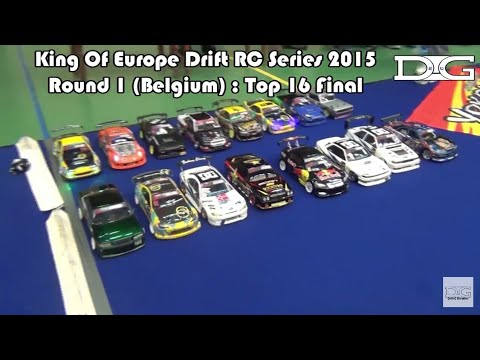 King Of Europe Drift RC Series 2015 Round 1 Top 16 Final