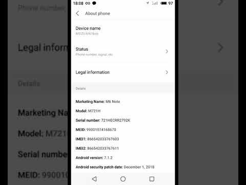 How to fix Meizu M6 note after update Flyme:7.1.1.0g look in Description