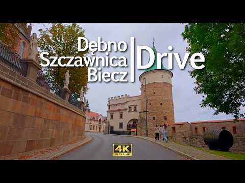 Just Drive Poland: Dębno – Szczawnica – Biecz – Rzeszów | Realistyczna jazda ASMR 4K