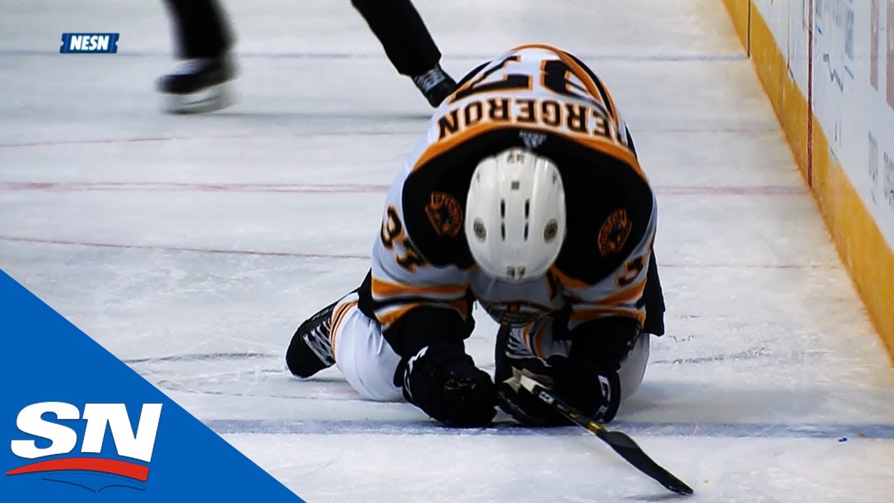 Vidéo:  La CATASTROPHE s'ABAT sur Boston!!!!! Patrice Bergeron BLESSÉ!!!!!