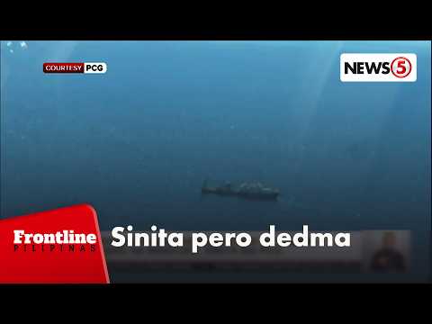 Chinese vessel na namataan sa Cabra Island sa Mindoro, sinita ng PCG | Frontline Pilipinas