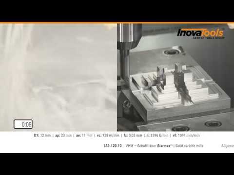 833.120.10 – VHM – Schaftfräser Starmax3G