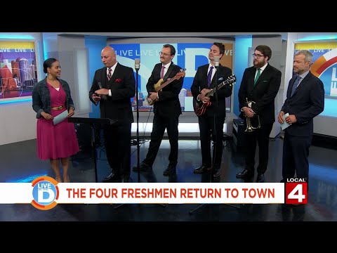 Live In The D: The Four Freshmen are back in the studio
