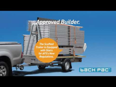 Complete Scaffold Trailer
