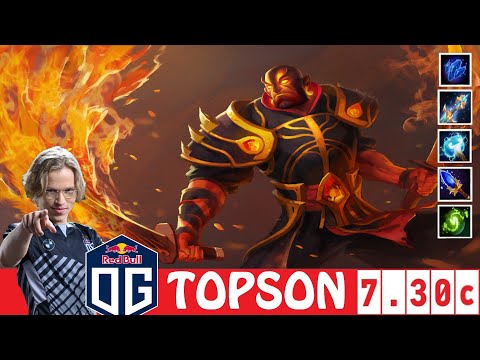 [DOTA 2] OG.TOPSON the EMBER SPIRIT [OFFLANE] [7.30c]
