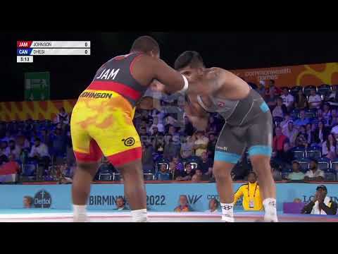 CWG: Jamaica v Canada | Wrestling (125KG Freestyle) QF | SportsMax TV