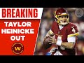 BREAKING: Taylor Heinicke Tests Positive for COVID-19  | CBS Sports HQ