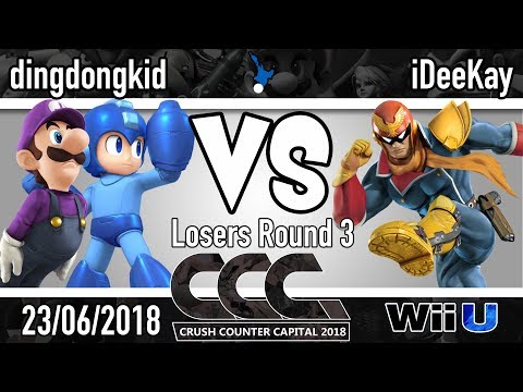 Crush Counter Capital: dingdongkid (Luigi, Megaman) Vs. iDeeKay (Falcon) - LR3 Smash 4