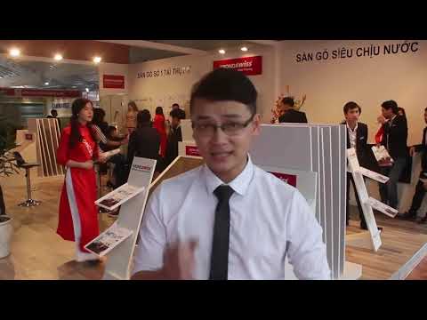 SÀN GỖ THUỴ SĨ KRONOSWISS TẠI TRIỂN LÃM VIETBUILD 2015