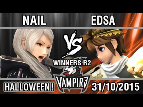[Vampir3: Halloween Ed.] Nail (Daraen) vs Edsa (Pit) SSB4 Winners R2