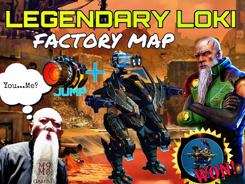 War Robots Legendary Pilot Chester Coen Ardent Loki + Jump Module