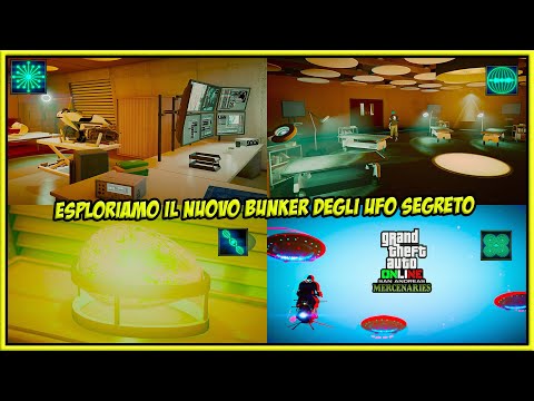 Il mistero del BUNKER SEGRETO che appare quando gli UFO ci rapiscono su GTA 5 Online (GTA 5 ITA)