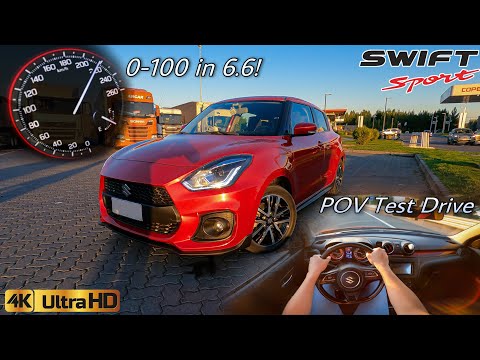 Suzuki Swift Sport Turbo (ZC33S)Modified Stage 1 | Top Speed, 0 - 100, Acceleration | POV Test Drive