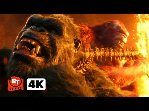 Godzilla x Kong: The New Empire (2024) 4K - Kong vs. Skar King | Movieclips