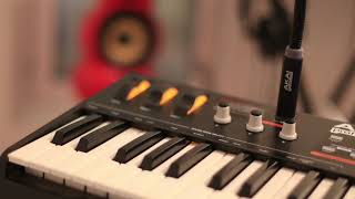 Video thumbnail for Akai Miniak Demo by Panu M Savolainen