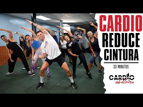 CARDIO para REDUCIR CINTURA y ELIMINAR ROLLITOS | 33 Minutos