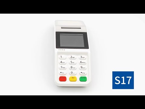 Dynamicode S17 NFC Card reader with QR payment Soundbox for mobile 4G cashless business