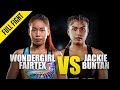 Wondergirl Fairtex vs. Jackie Buntan | ONE Championship Full Fight