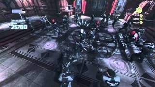 Batman Arkham City - Nightwing Combat & Stealth Gameplay