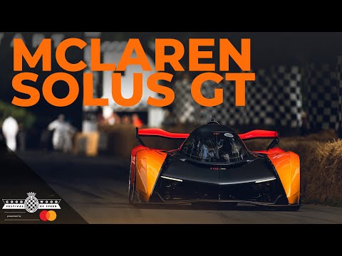 El debut del McLaren Solus GT en Goodwood