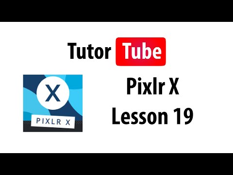 Pixlr X Tutorial Lesson 1 Interface