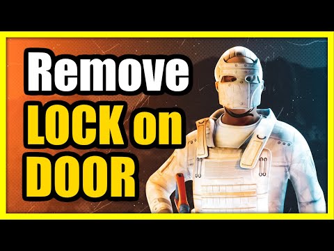 How to Remove a LOCK From Door in RUST PC (Fast Tutorial)