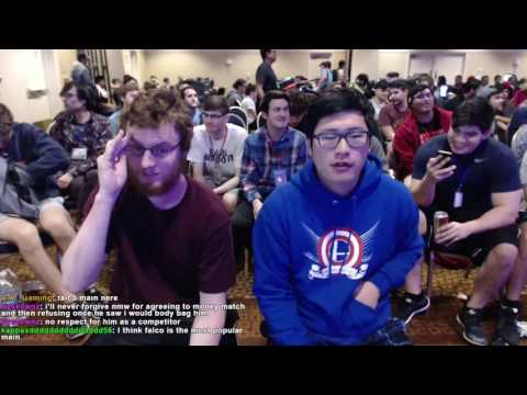 Rewired 2016 Melee Singles Losers Top 16 - Squid (Falco) vs SSBM-T|Kira (Fox)