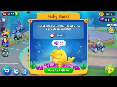 FISHDOM:  💥💥 Level 9261, 9262 First try  No boosters💥💥