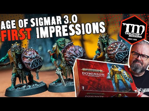 DOMINION! Age of Sigmar 3rd Edition Box First Impressions