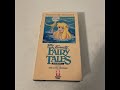 Opening To My Favorite Fairy Tales The Little Mermaid 1990 VHS