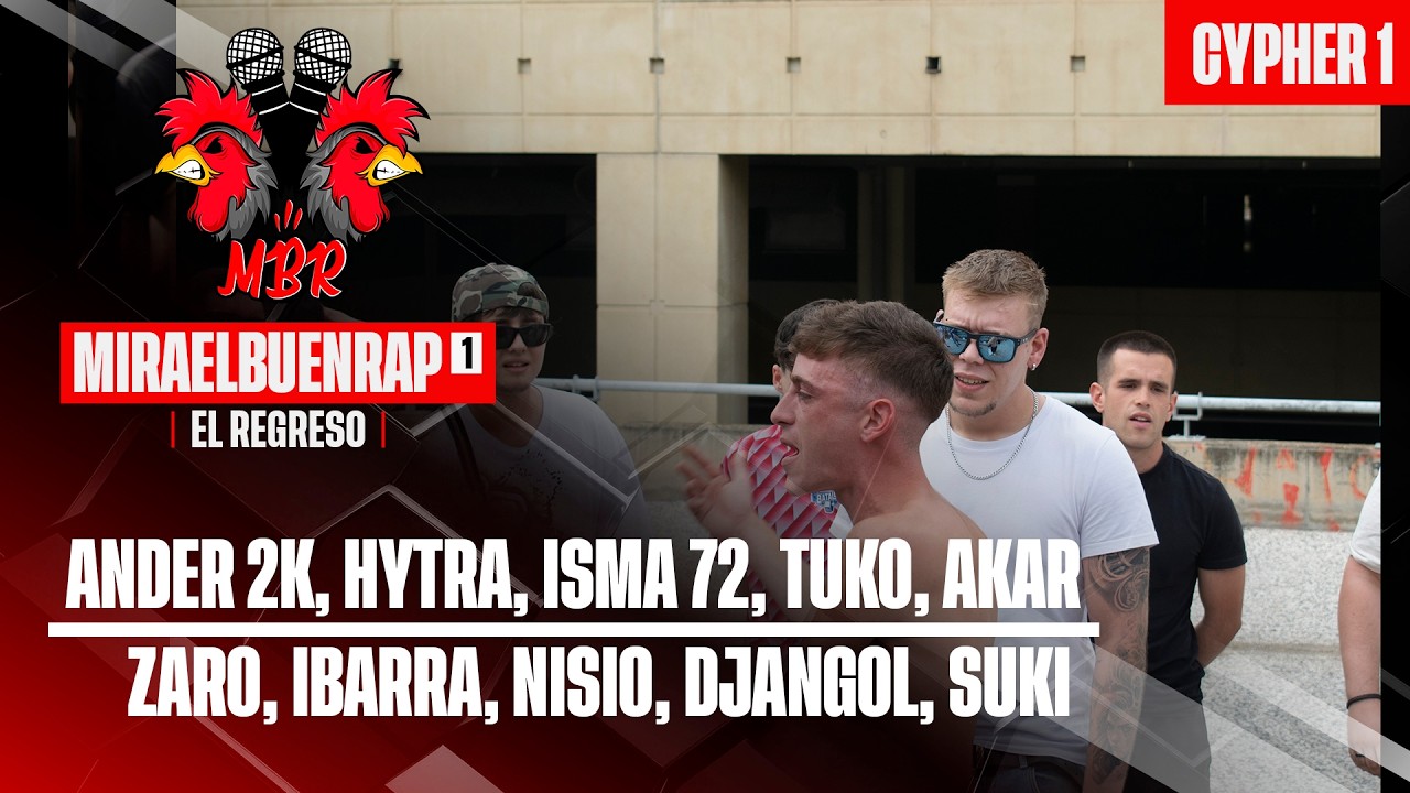 ANDER 2K, HYTRA, ISMA, TUKO, AKAR... CYPHER 1 FINAL NACIONAL MIRAELBUENRAP 1 "El regreso"