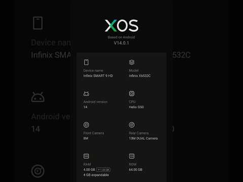 Infinix Smart 9HD Latest System update 2025 #smartphone #xos15 #infinix #xos14