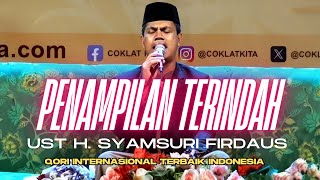 Download lagu THE MOST BEAUTIFUL APPEARANCE OF UST H. SYAMSURI FIRDAUS IN 2025 | THE BEST QORI IN INDONESIA mp3 Download lagu THE MOST BEAUTIFUL APPEARANCE OF UST H. SYAMSURI FIRDAUS IN 2025 | THE BEST QORI IN INDONESIA mp3
