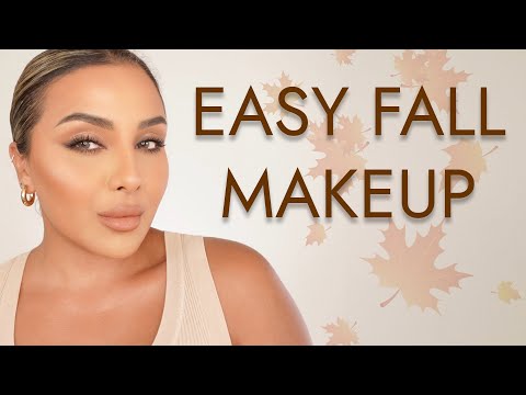 WARM AND EASY FALL MAKEUP TUTORIAL | NINA UBHI