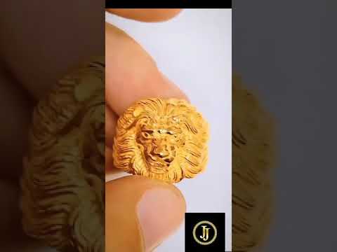 Gents Lion Face Ring 🦁🦁