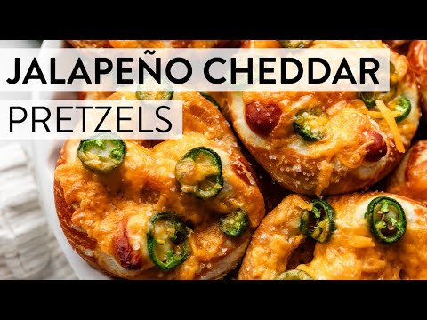 Jalapeño Cheddar Soft Pretzels | Sally's Baking