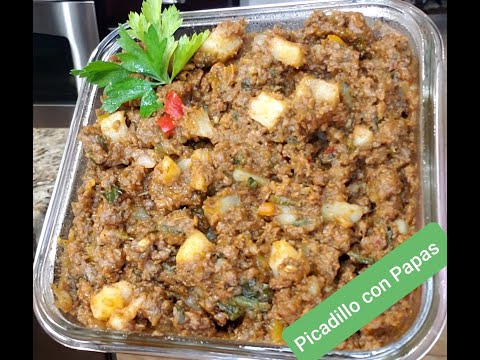 Picadillo con Papas