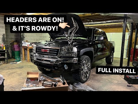 LONG TUBE HEADER COMPLETE INSTALL - SPEED ENGINEERING -
