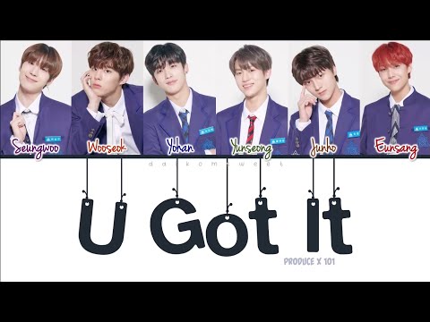 Download Produce X 101 Got U U Got It Color Coded Lyrics Han Rom Eng Mp3 Free And Mp4