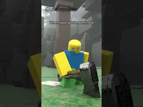 When Noob got the Admin Axe in 99 Nights in the Forest = ☠️