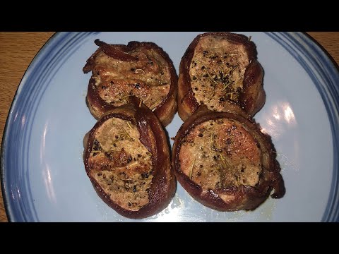 Bacon Wrapped Pork Medallions