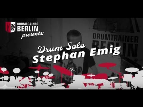 Drumtrainer Berlin presents: Stephan Emig - Drum Solo