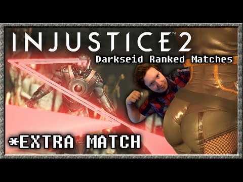 MY HEALTH THOUGH!!! | Darkseid Ranked Online Extra Match | Injustice 2
