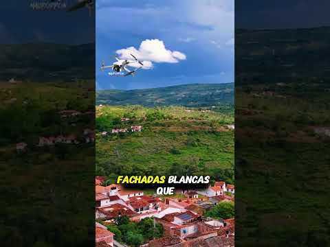 ¿Así se ve Barichara Santander desde el aire? 😮🚁