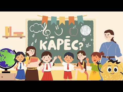 Raušuks - Kapēc? - videoklips - Video ar vārdiem / DZIESMAS BĒRNIEM /Raušuka dziesmiņas/Skola/Labrīt
