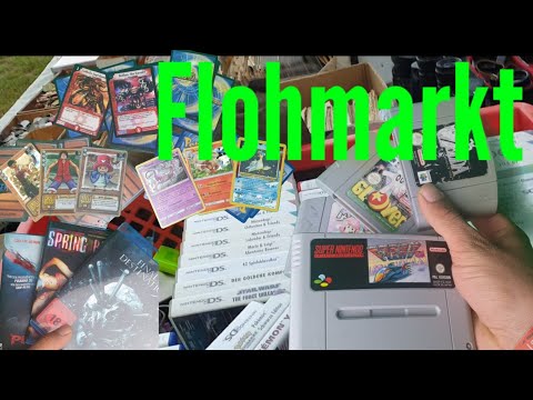 Retrogames, Bluray & Sammelkarten Pickups mit Freunden I Flohmarkt Hunting Teil 4