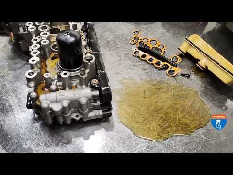 Audi A6 2016 DSG7 0CK - Замена масла и фильтров в АКПП со снятием гидроблока (www.zparts.lv)