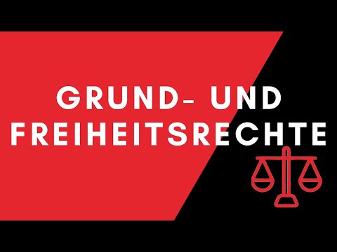 Die Grundrechte (einfach erklärt)