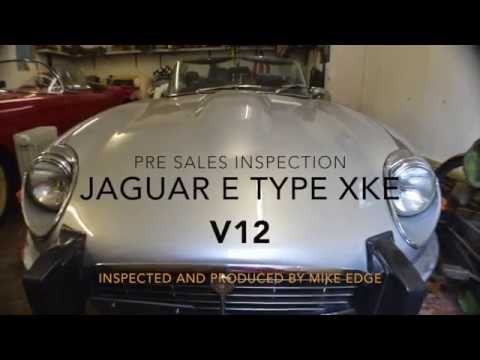 V12 Jaguar E type S3 XKE pre purchase inspection Episode 1
